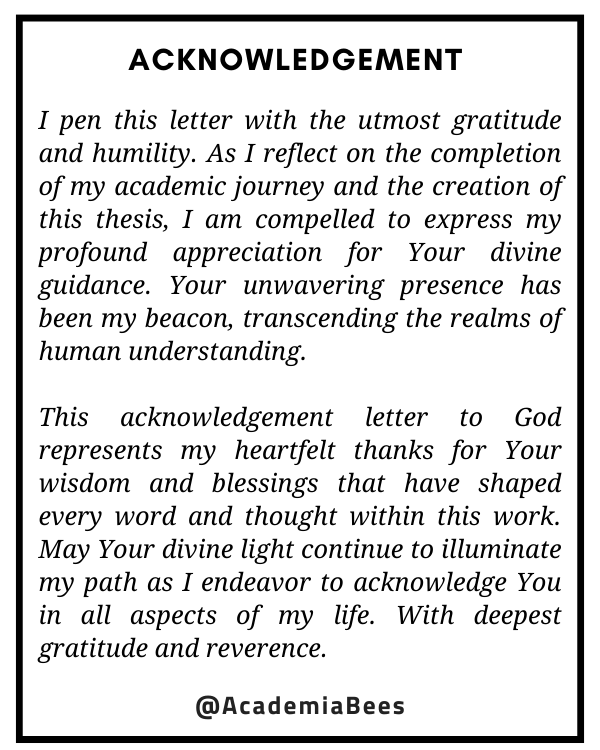 phd thesis acknowledgement god